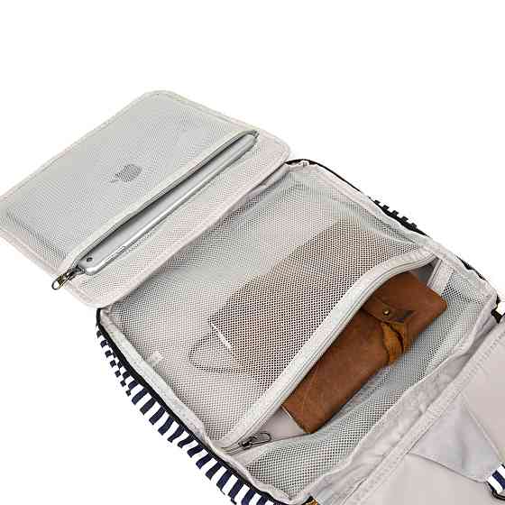 Сумка органайзер для путешествий текстильная Vintage 20651 Белая Киев