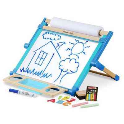 Набор для творчества Melissa&Doug Настольный мольберт с магнитной доской (MD12790) Винница