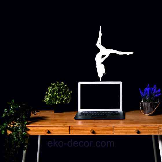 Декоративное настенное Панно «Стриптиз», Декор на стену 70*48 см, Белый Киев