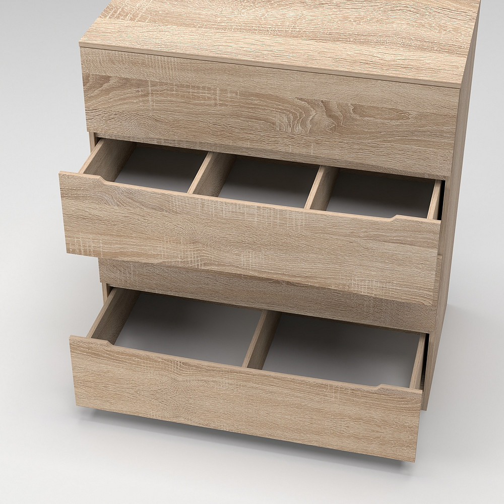 Комод Дельта №1, Дуб Сонома, 1090/610/1200 Львів - фото 3