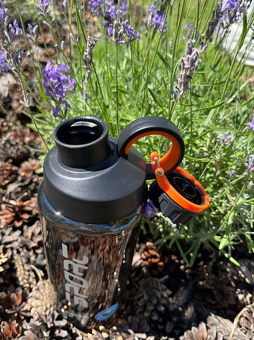 Пляшка для води CASNO 800 мл KXN-1235 Чорна Каменское - изображение 10