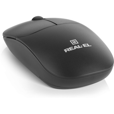 Мышка REAL-EL RM-313W Wireless Black (EL123200042) Винница - изображение 7