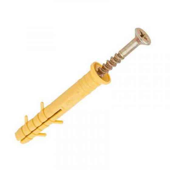 Дюбель-гвоздь швидкого монтажу 6*40 потай, (планшет-пакет 20 шт) Харків