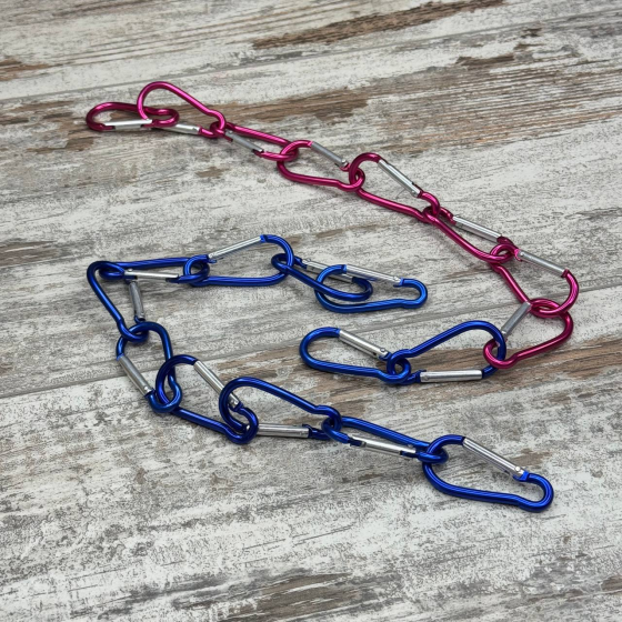 Карабин походный алюминиевый 4.6см, набор 10шт, для кемпинга, рюкзака, ключей, туризма Киев