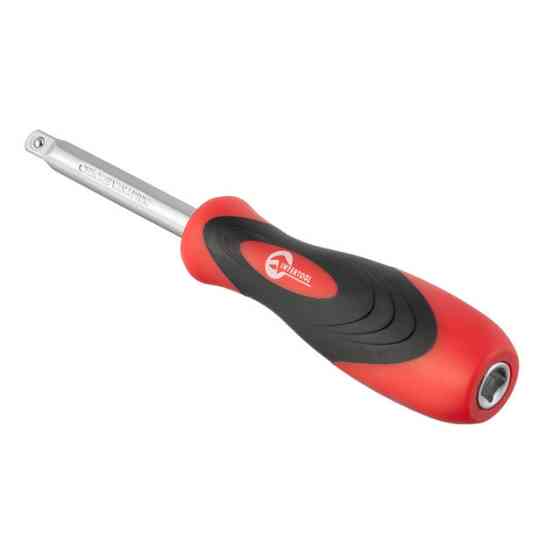 Набір інструментів, проф., 1/2" + 1/4", Cr-V, 108 од., головки: 6-гр. 4-32 мм, E4-E24, біти 35 од., подовж. головки: 6-22 мм, кейс Київ