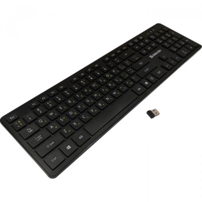 Клавиатура Defender Comfort MT Wireless UA Black (450950) Винница - изображение 2