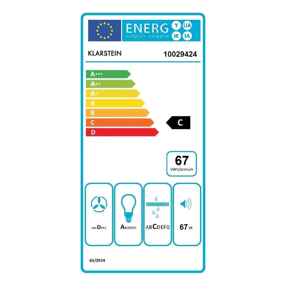 Вытяжка Karajan 60 нержавеющая сталь 60см настенный монтаж 500 м³/ч 60 (Германия, читать описание) Ровно - изображение 6