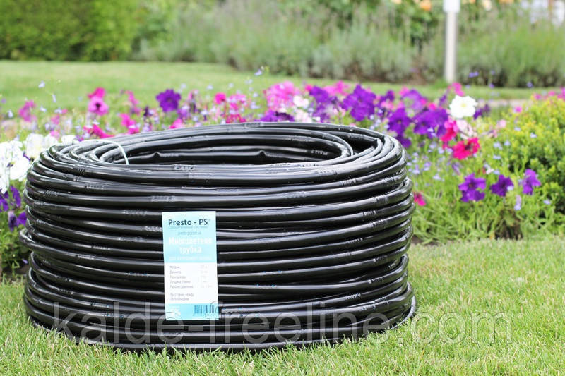 Крапельна трубка багаторічна Presto-PS з крапельницями через 25 см, довжина 200 м з маркуванням метражу Харьков - изображение 6