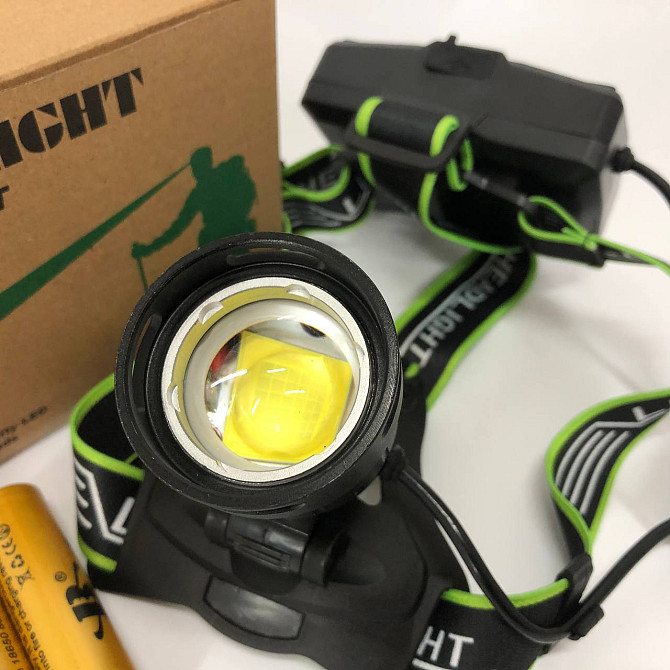 Ліхтар на голову акумуляторний світлодіодний потужний, Наголовний ліхтар Led на голову YW-30 Київ - фото 1