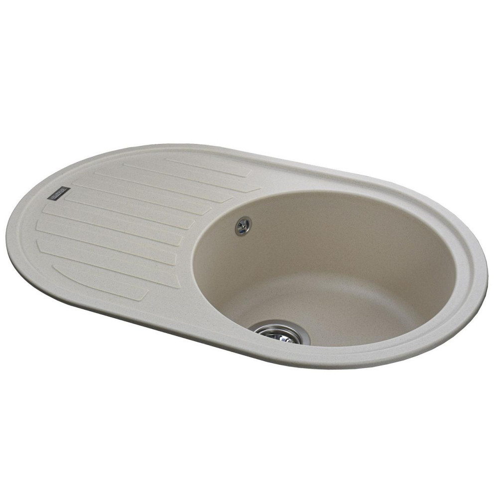 Гранітна мийка Globus Lux OHARA слонова кiстка 770х500мм-А0005 (000021079) Київ - фото 2