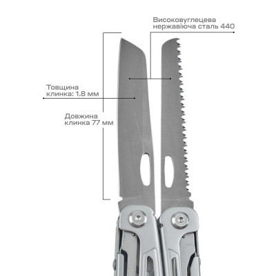 Мультитул Active Launch 4 (GHK13) Вінниця - фото 10