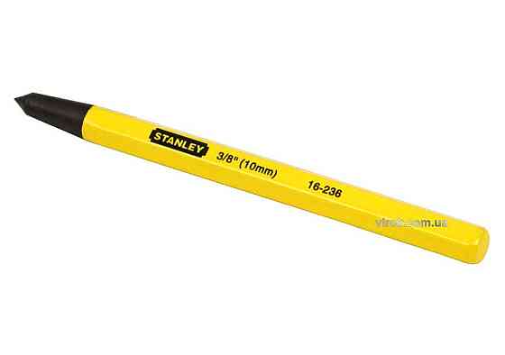 Кернер STANLEY "Brick Punch" : L= 140 мм, жало b= 10 мм (3/8") Одеса