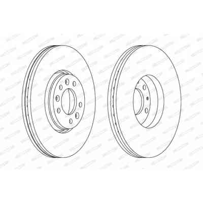 Гальмівний диск FERODO DDF1615 Вінниця