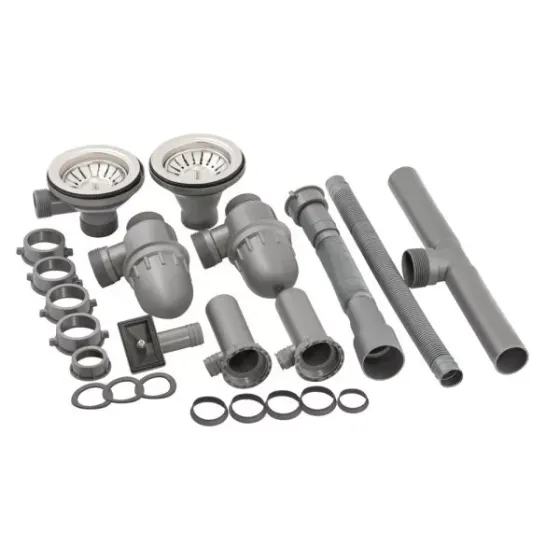 Кухонная мойка накладная на две чаши WEZER 8060 (08) Satin (0.8 мм) Киев