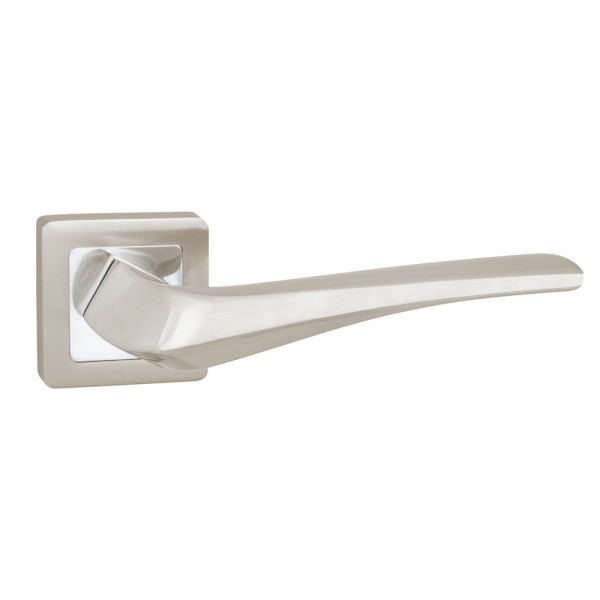 Ручка роздільна Punto (Пунто) METEOR SN/CP-3 Матовий нікель/хром Київ - фото 1