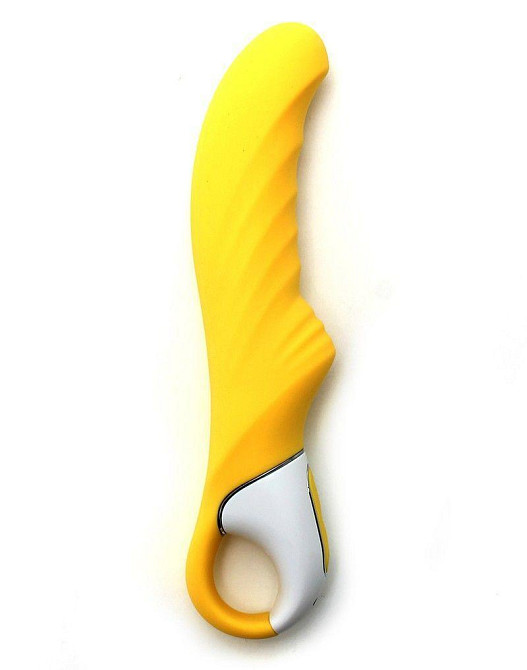 Мощный вибратор Satisfyer Vibes Yummy Sunshine с гибким стволом и стимулирующим рельефом, 12 режимов Sex Aura Киев - изображение 2