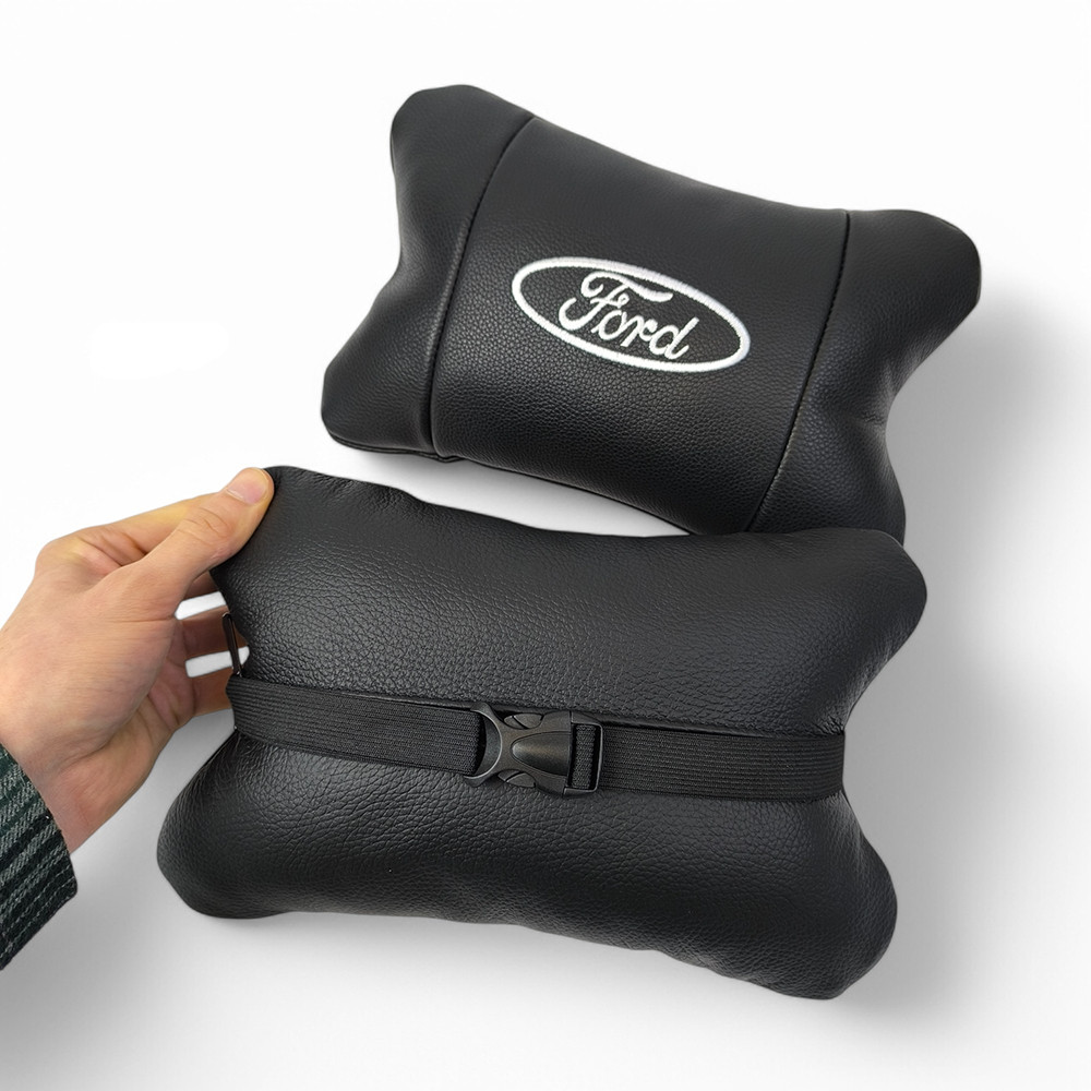 Декоративные подушки с логотипом Ford, Подушка для поддержки головы в машине, Авто подушки в машину PL-59 Львов - изображение 12