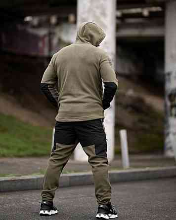 Флісовий спортивний тактичний костюм TARANTUL oliva/black Т46552 Одеса