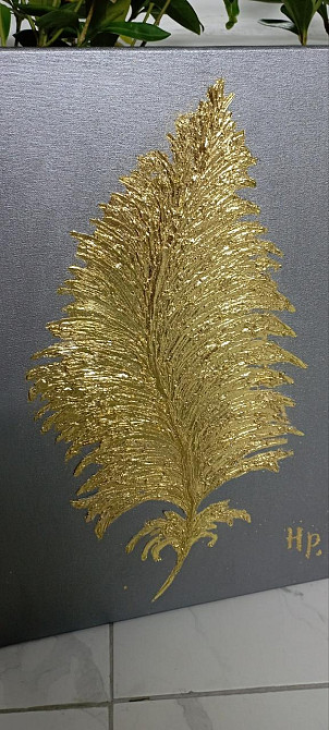 🌿 Золоте перо – витонченість і розкіш у кожній лінії! ✨ Киев - изображение 3