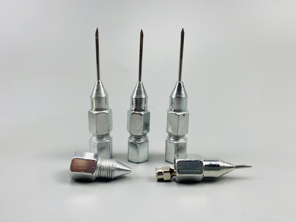 Голка для мастильного пістолета, головка шприца голка 70 мм трьохелементна Мукачево - фото 3