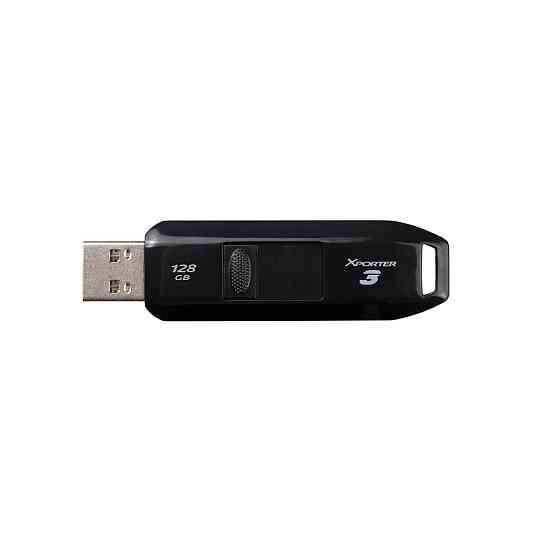 Флешка flash Patriot USB 3.2 Xporter 3 128GB, колір чорний PSF128GX3B3U Одеса