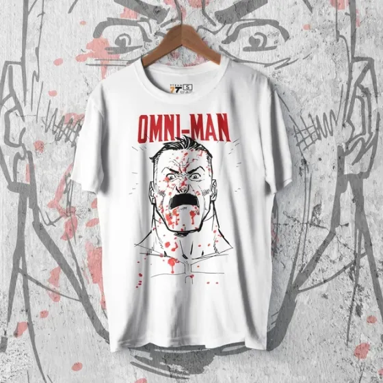 Футболка для подростка мальчика с принтом Омні Мен Размер 160 Anime10913 Днепр