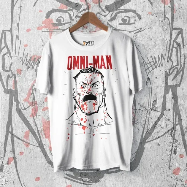 Футболка для подростка мальчика с принтом Омні Мен Размер 160 Anime10913 Днепр - изображение 1