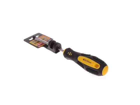 Викрутка прямий шліц SL 6x100 48-5610 ТМ MASTER TOOL Київ