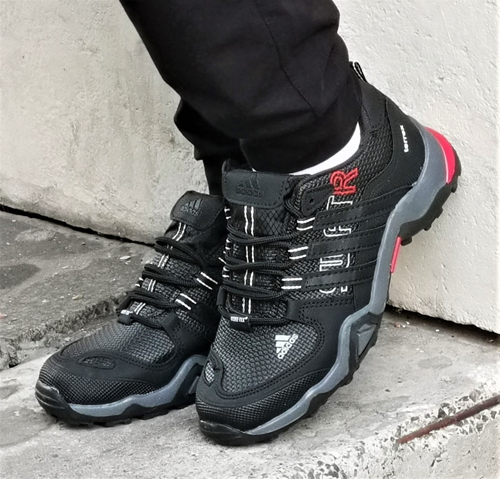 Термо Кросівки Adidas Terrex Чоловічі Чорні Адідас Терекс Єврозима Gore-Tex (розміри: 41,42,43,44) Дніпро - фото 9