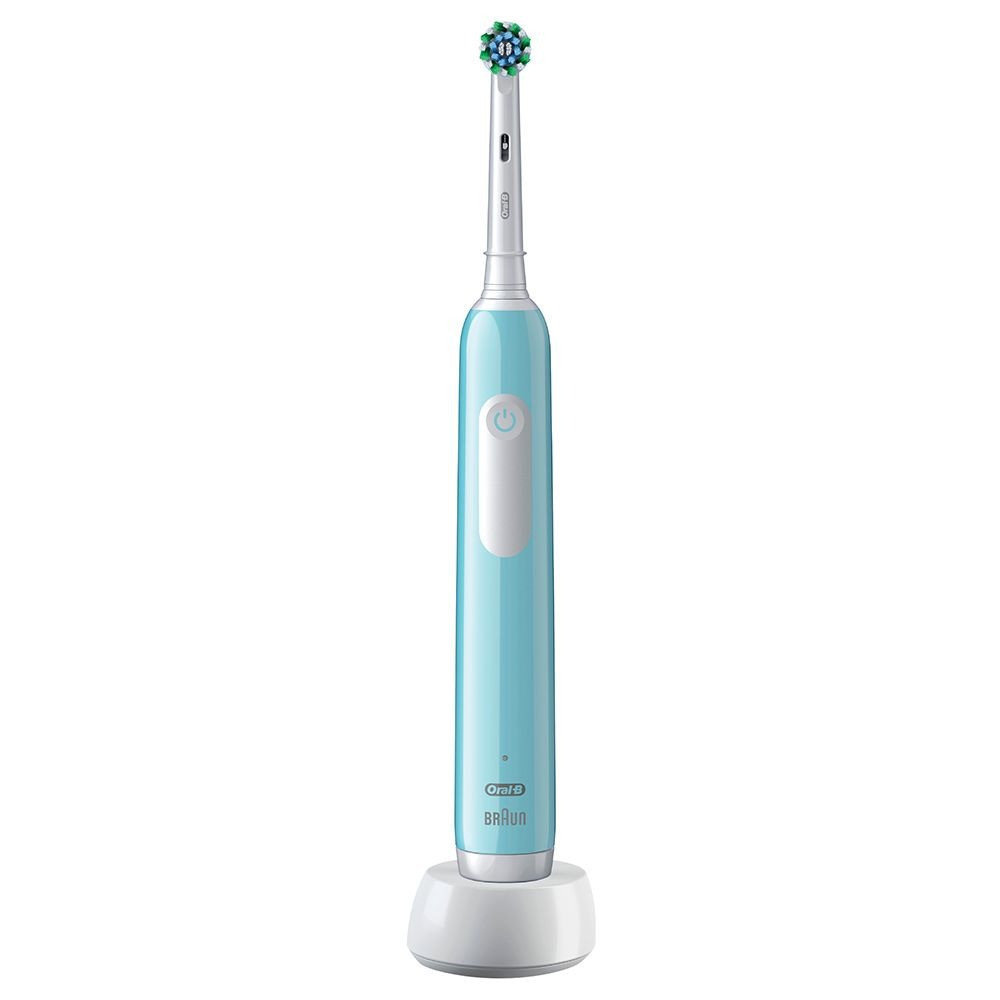 Зубна електрощітка Braun Oral-B Pro1 D305.513.3 CrossAction Caribbean Blue ( 28566 ) Харьков - изображение 2