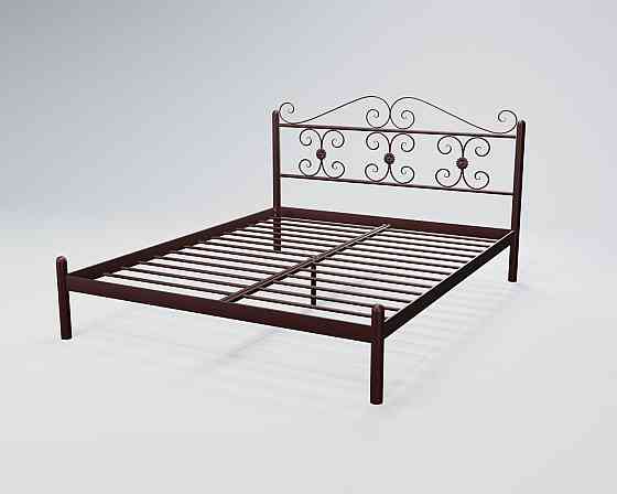 Кровать двухспальная BegoniyaDesign 120x200 бордовый Киев