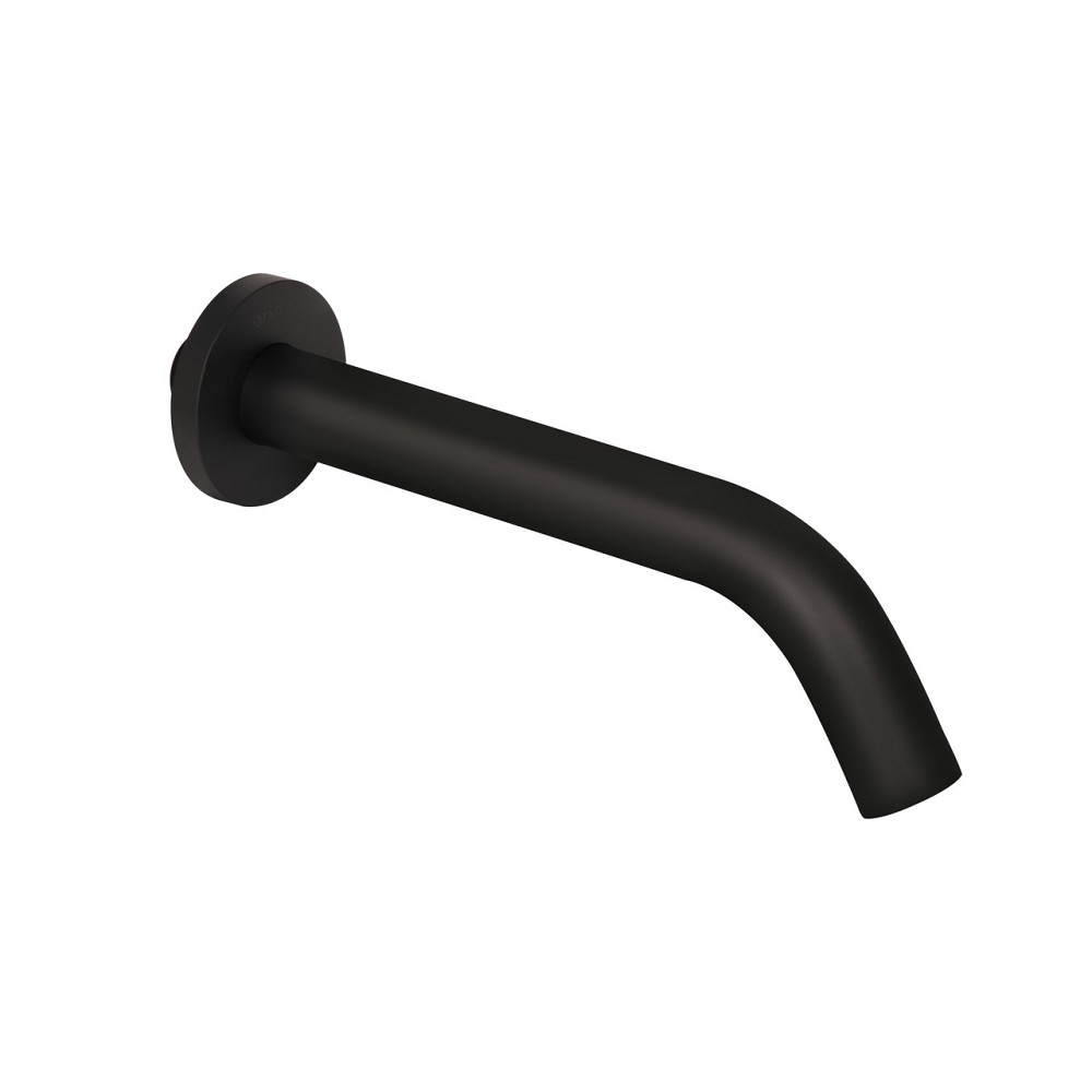 Излив для систем скрытого монтажа Qtap Vytok 200 мм округлый QTVYT246BLM45931 Black Matt Киев - изображение 1