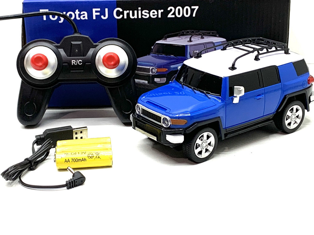 Машина TOYOTA FJ CRUISER на пульті керування Синя (27055) Чернигов - изображение 9