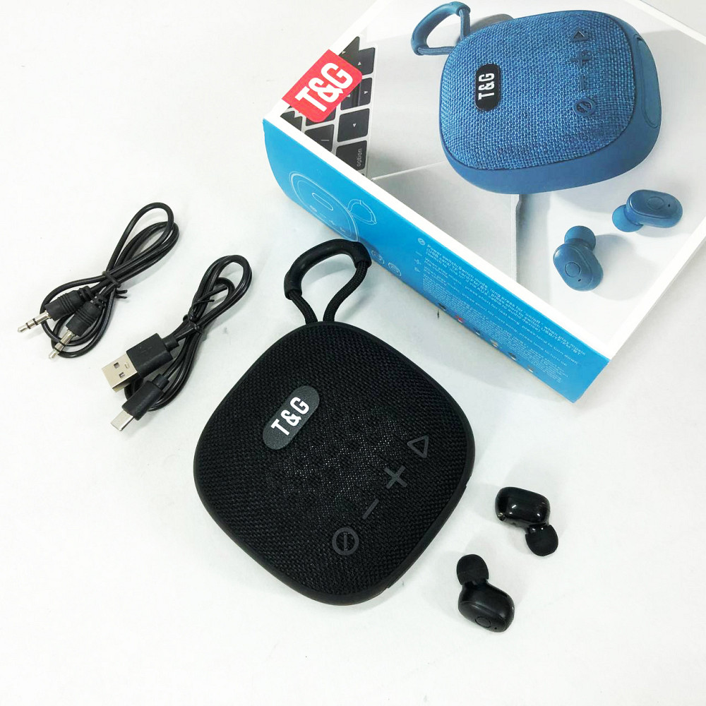 Bluetooth стерео колонка з радіо TG813, Універсальна колонка для дому та вулиці акумуляторна XI-38 Львів - фото 10