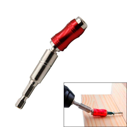 Тримач біт магнітний 1/4&quot; 90мм із шарніром кутовий, шестигранний Вінниця - фото 1