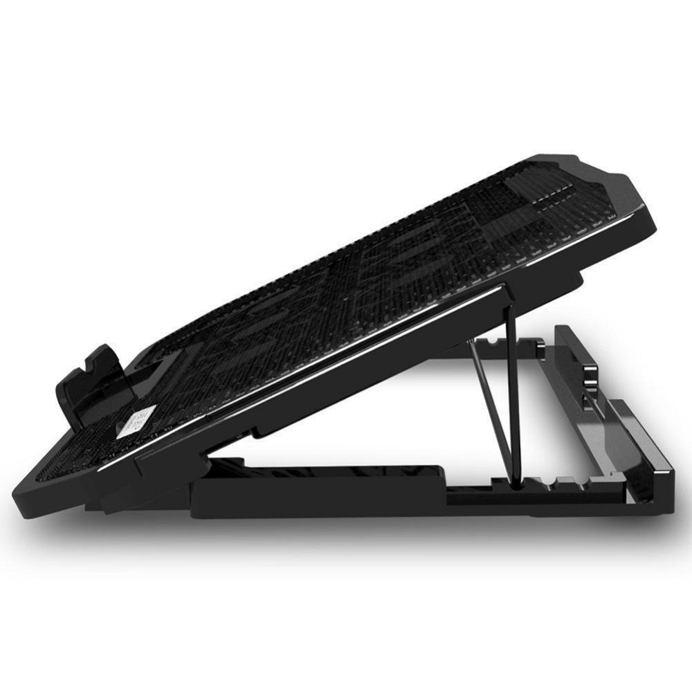 Підставка під ноутбук H9 охолоджуюча з підсвічуванням (до 17") Вінниця - фото 3