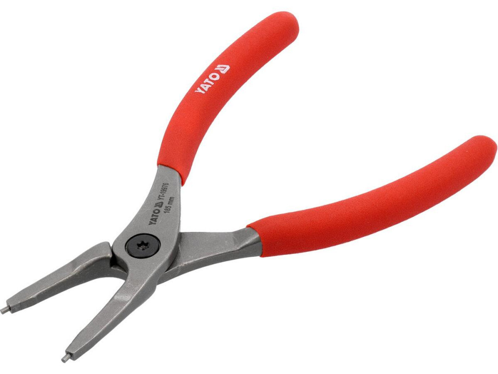 Щипці SEGERA для стопорних кілець YATO прямі стискні, l= 185 мм, розвід- 19-60 мм [6/48] Одесса - изображение 1