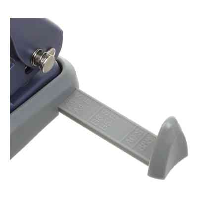 Дырокол Buromax металлический MORANDI STYLE, до 25 листов, 115 х 96 х 89 мм, синий (BM.4042-02) Винница