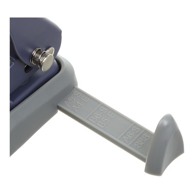 Діркопробивач Buromax металевий MORANDI STYLE, до 25 аркушів, 115 х 96 х 89 мм, синій (BM.4042-02) Вінниця - фото 3