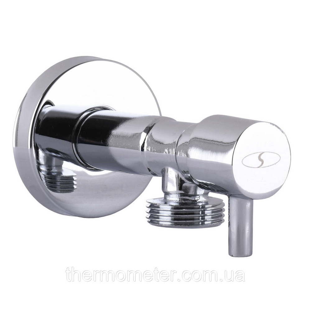 Кран полуоборотный угловой SOLOMON 1/2″х1/2″ Lazer 7076 ( 2 ШТ) Киев - изображение 1