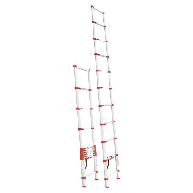 Драбина алюмінієва, телескопічна, 10 сход., 3,20 м, 150 кг INTERTOOL LT-3032 Киев - изображение 2
