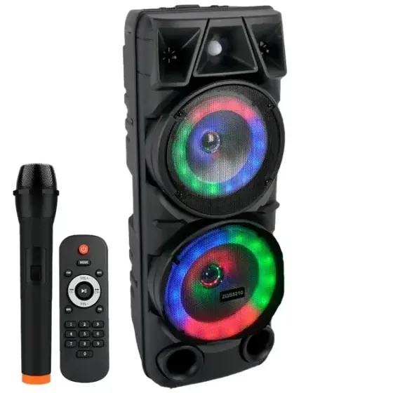 ZQS2801 Портативна Bluetooth колонка 20 Вт, 2x8", 4500 мАг, пульт ДК, мікрофон, музика скрізь Одеса