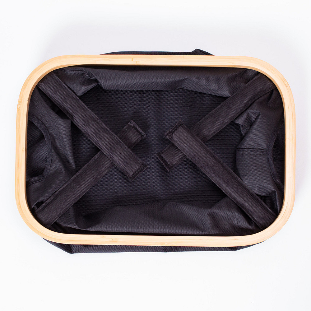 Yiwu Органайзер для зберігання речей 38×26×18 (см) з бамбуковою рамою 8 (л) HP-41-20 Коломыя - изображение 3