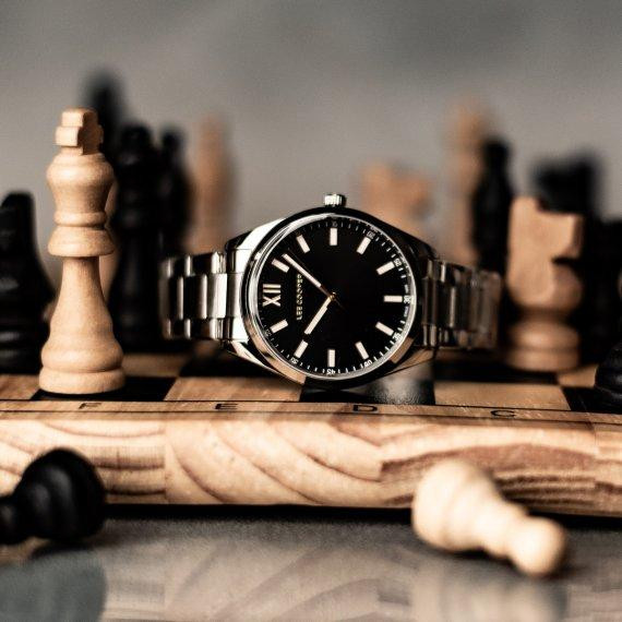 Мужские наручные часы Lee Cooper Trento (Серебристые) Винница - изображение 9