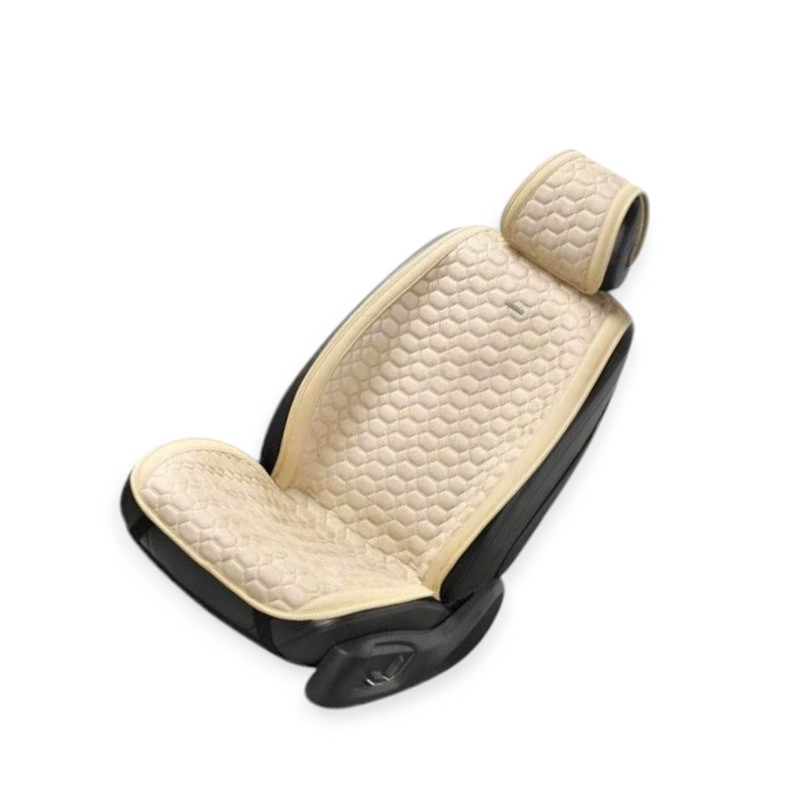 Накидки на сиденье beltex monte carlo (перед+зад) соты бежевые Мукачево - изображение 6