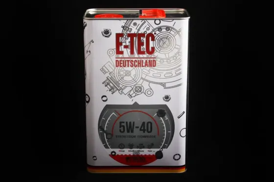 Масло 5W-40 E-Tec метал, каністра SN/CF 4л/3.52 Кг Вінниця