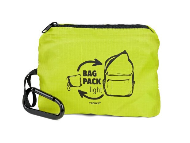 Сумка складная Troika, зеленая Ровно - изображение 1