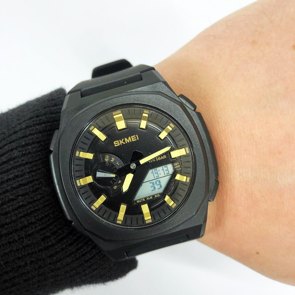 Стильные статусные мужские наручные часы стрелочные SKMEI, Наручные мужские часы стильные деловые FE-17 Львов - изображение 14