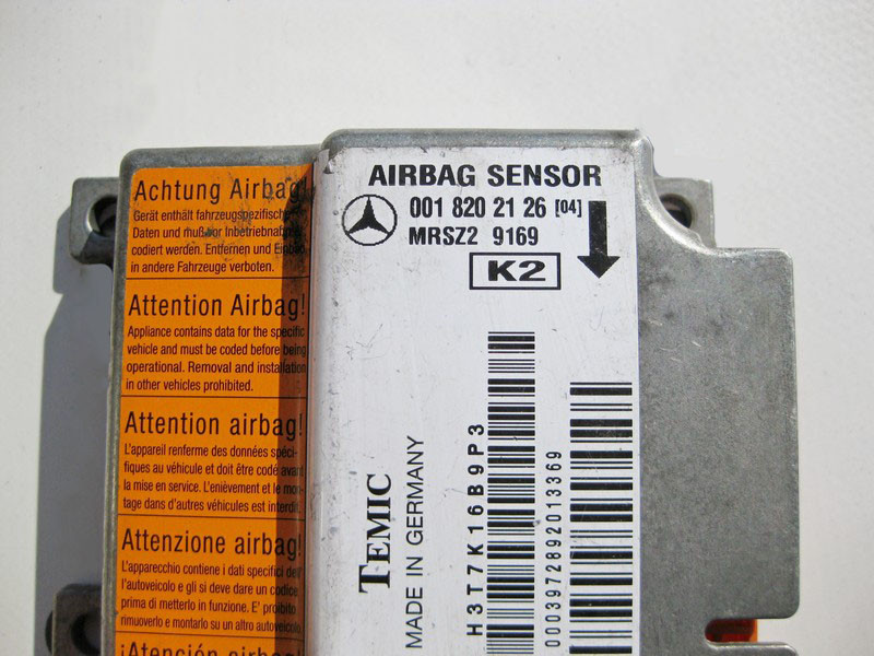 Mercedes-Benz  A0018202126 Блок управління подушок безпеки E-Class W210 C-Class W202 SL R129 Одесса - изображение 3