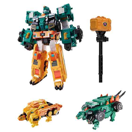 Ігровий набір з роботом-трансформером Dinoster - Стего Трон Дніпро